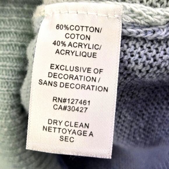 Wildfox Women’s Star Gazer Sweater White Label Sequin Stars Pastel Dip Dye Sz S - Picture 10 of 10